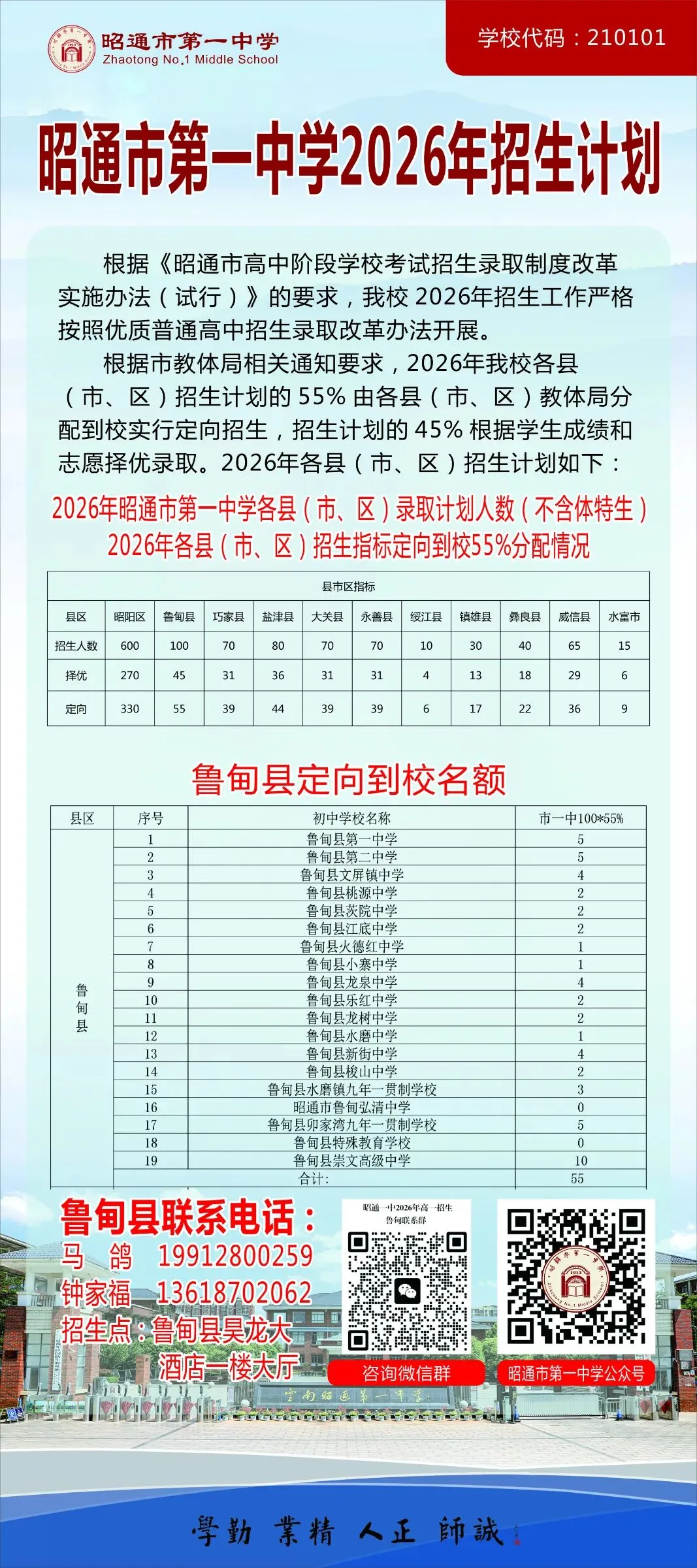 成绩查询!昭通市2026年中考成绩查询和志愿填报公告,欢迎报考昭通市第一中学!附昭通25年各县录取分数线汇总(含2024年数据对比)-第48张图片-四季读书网 成绩查询!昭通市2026年中考成绩查询和志愿填报公告,欢迎报考昭通市第一中学!附昭通25年各县录取分数线汇总(含2024年数据对比)-第48张图片-四季读书网