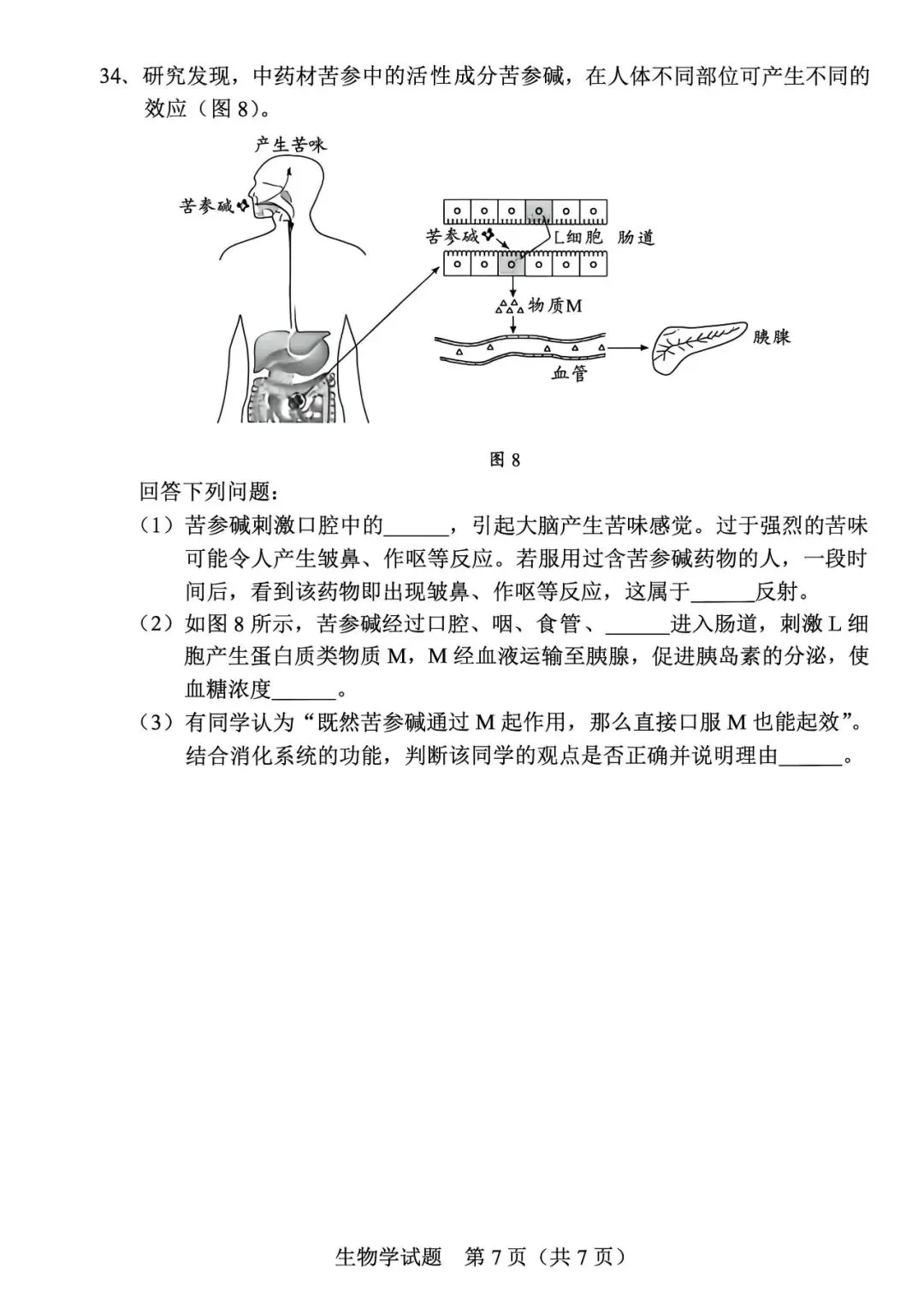 2026广东中考试题(语数英物化生)-第64张图片-四季读书网