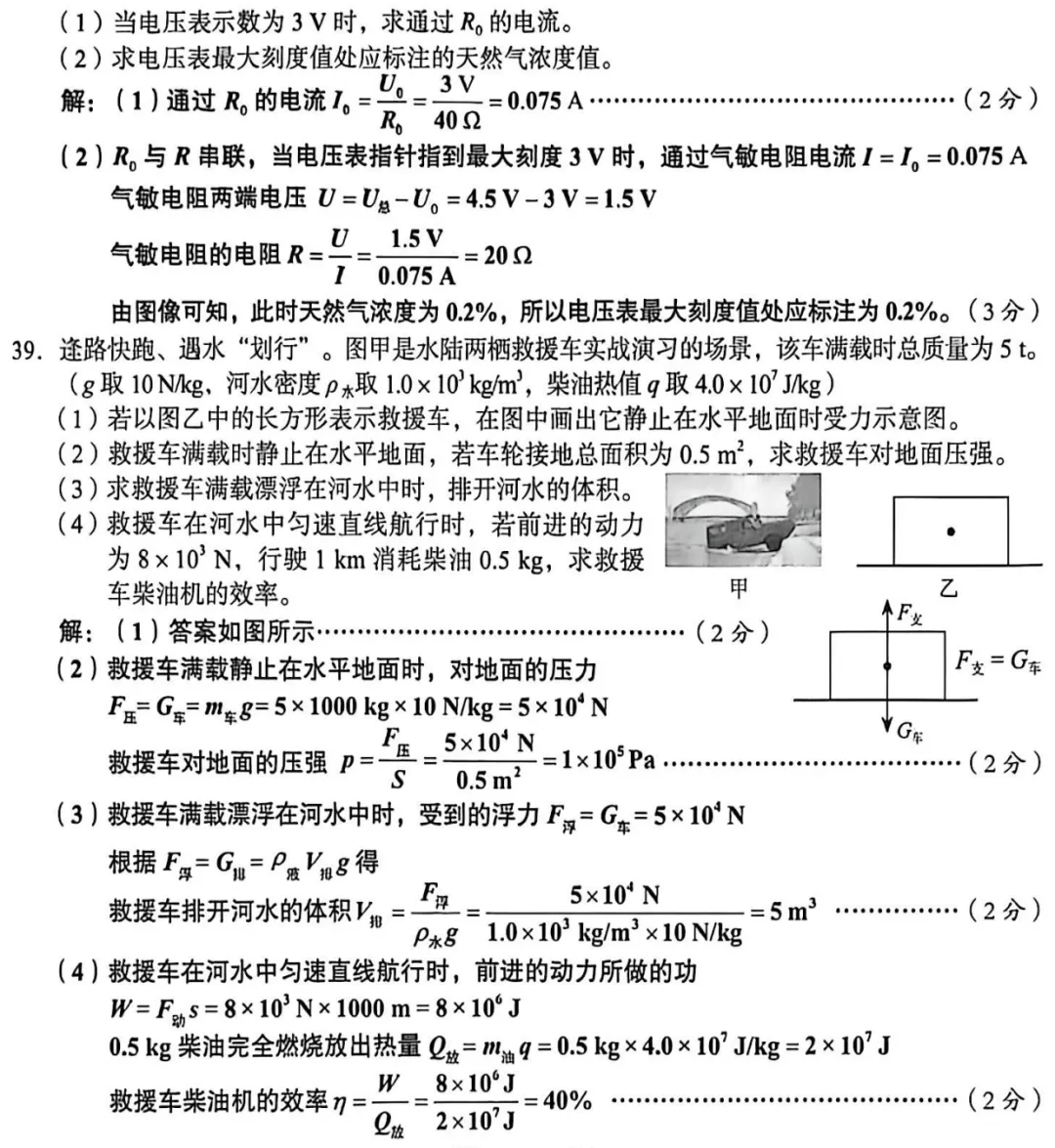 【中考真题】2026年初中物理学业水平考试 山西省卷(附参考答案)-第11张图片-四季读书网 【中考真题】2026年初中物理学业水平考试 山西省卷(附参考答案)-第11张图片-四季读书网