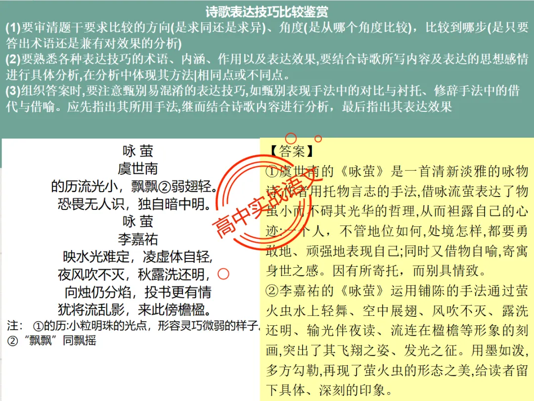【对标2026+2025古诗真题】【古诗比较鉴赏】热考题型一课讲透!-第56张图片-四季读书网 【对标2026+2025古诗真题】【古诗比较鉴赏】热考题型一课讲透!-第56张图片-四季读书网