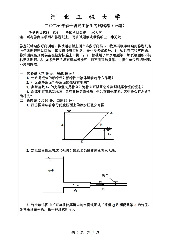 免费领!河北工程大学考研历年全套真题,零基础也能高效上岸!-第1张图片-四季读书网