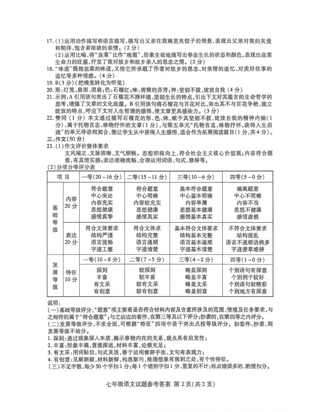 期末真题-兰山区2026年初二下学期英语期末试题+答案(可下载)-第6张图片-四季读书网