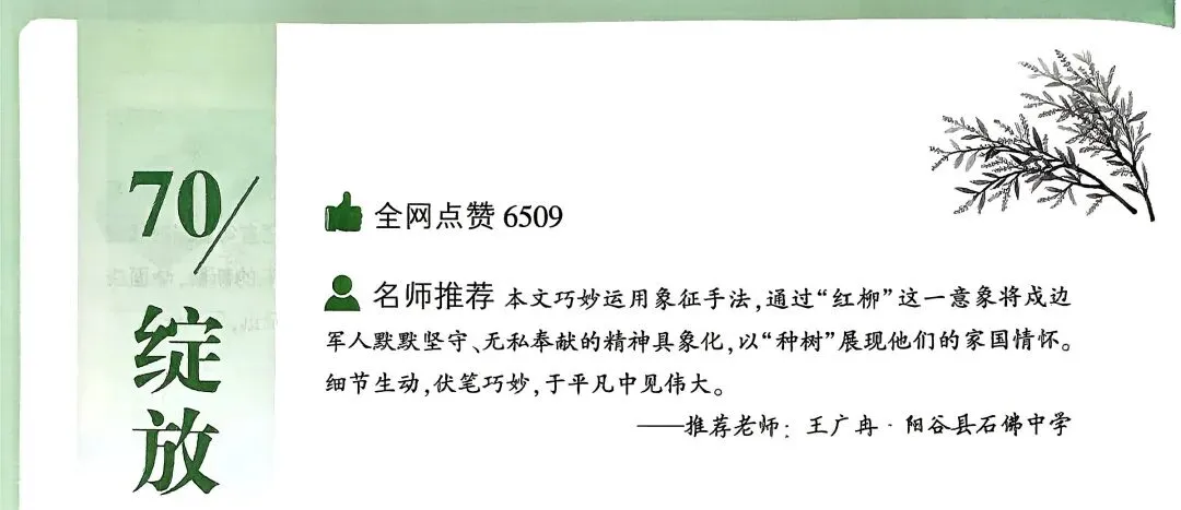 中考满分作文|家国情怀主题《绽放》考场高分解析+爆款技法-第2张图片-四季读书网