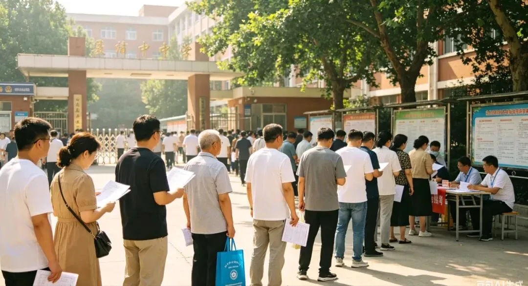 中考出分最心酸的一幕:家长低头奔波,只为孩子有书可读-第1张图片-四季读书网 中考出分最心酸的一幕:家长低头奔波,只为孩子有书可读-第1张图片-四季读书网