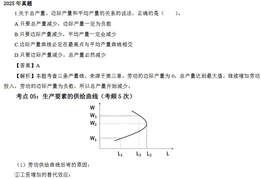 中级经济师《工商管理》真题考点精粹-第7张图片-四季读书网