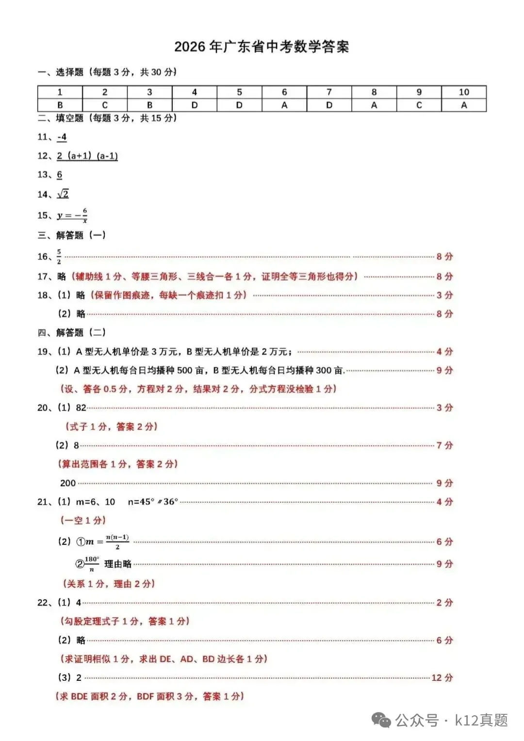 中考真题原卷:广东省2026年中考全9学科试题(有答案)-第22张图片-四季读书网 中考真题原卷:广东省2026年中考全9学科试题(有答案)-第22张图片-四季读书网