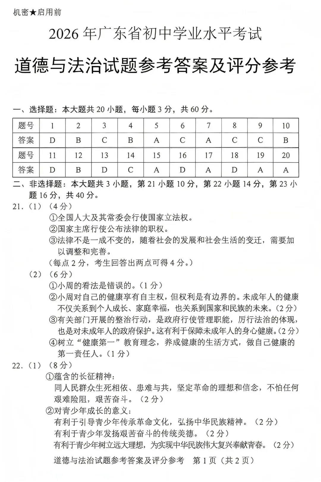 中考真题原卷:广东省2026年中考全9学科试题(有答案)-第70张图片-四季读书网 中考真题原卷:广东省2026年中考全9学科试题(有答案)-第70张图片-四季读书网