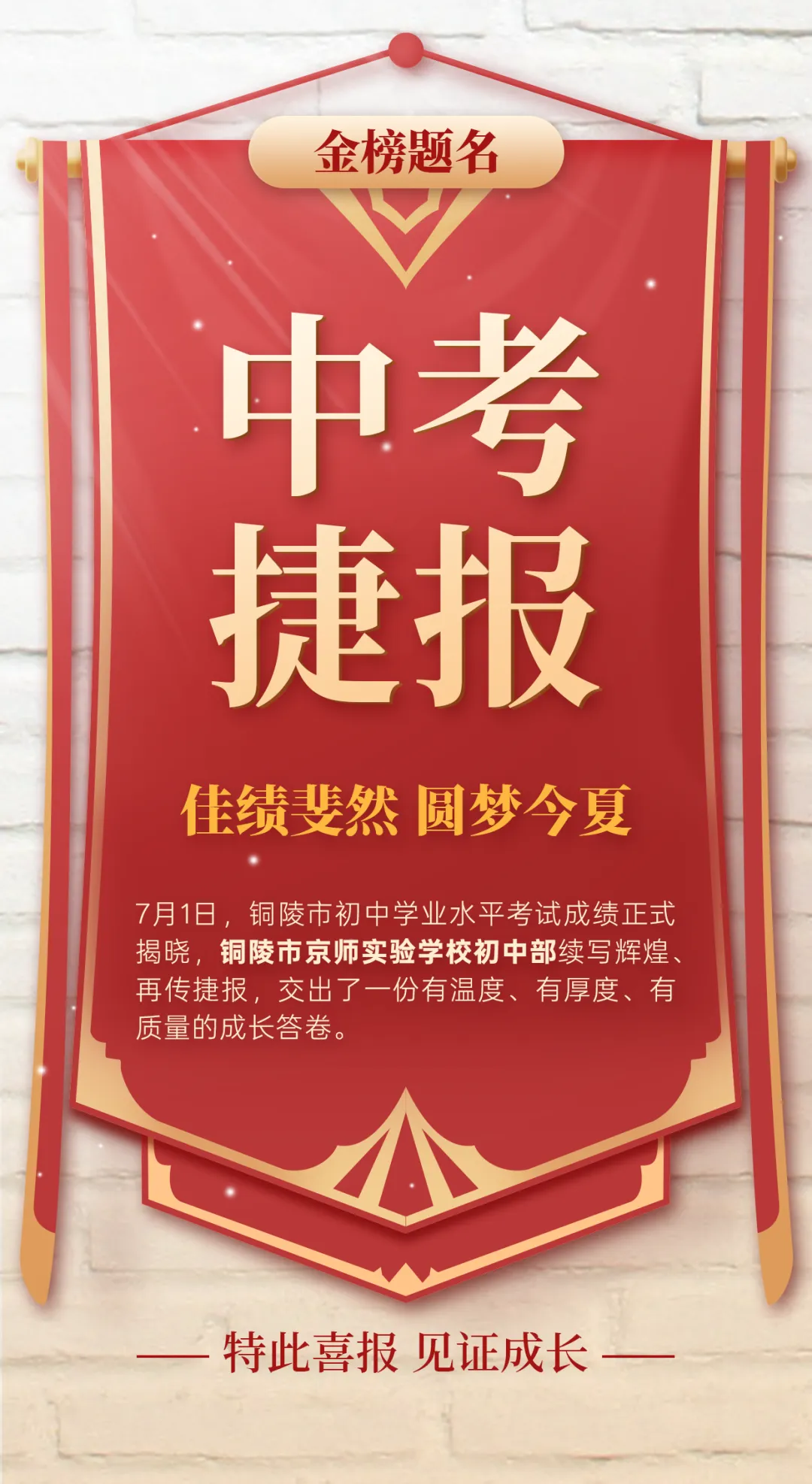 中考捷报传学府,烟花盛景耀犁桥-第1张图片-四季读书网