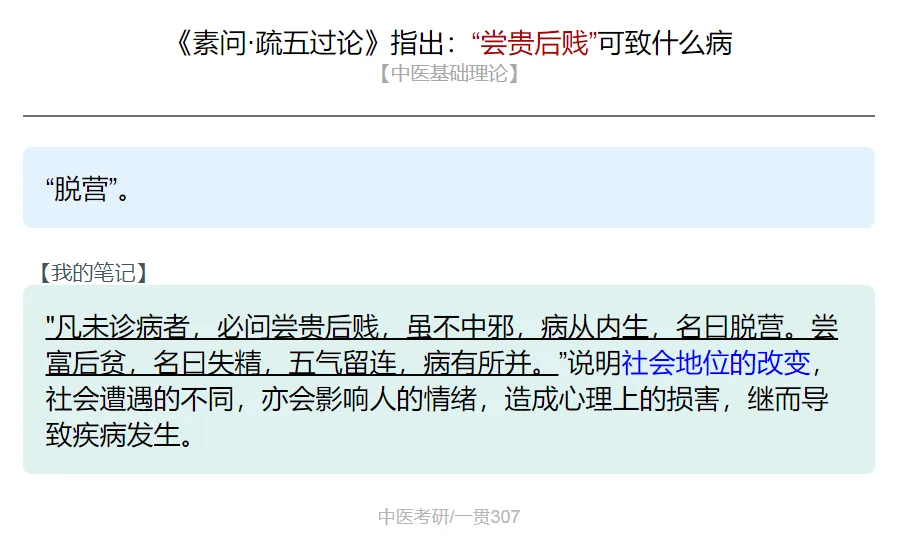 2017-1题| 中医考研真题剖析(中基:尝贵后贱)-第5张图片-四季读书网 2017-1题| 中医考研真题剖析(中基:尝贵后贱)-第5张图片-四季读书网