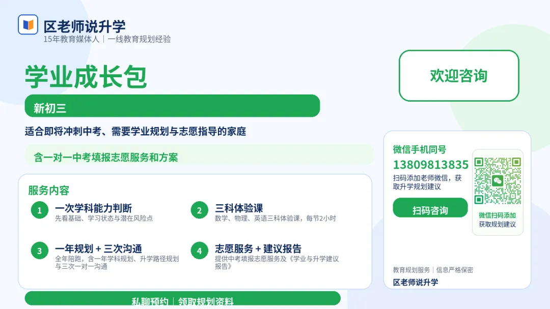 中考后最容易被低估的一关:新高一分班考与初高衔接-第4张图片-四季读书网 中考后最容易被低估的一关:新高一分班考与初高衔接-第4张图片-四季读书网