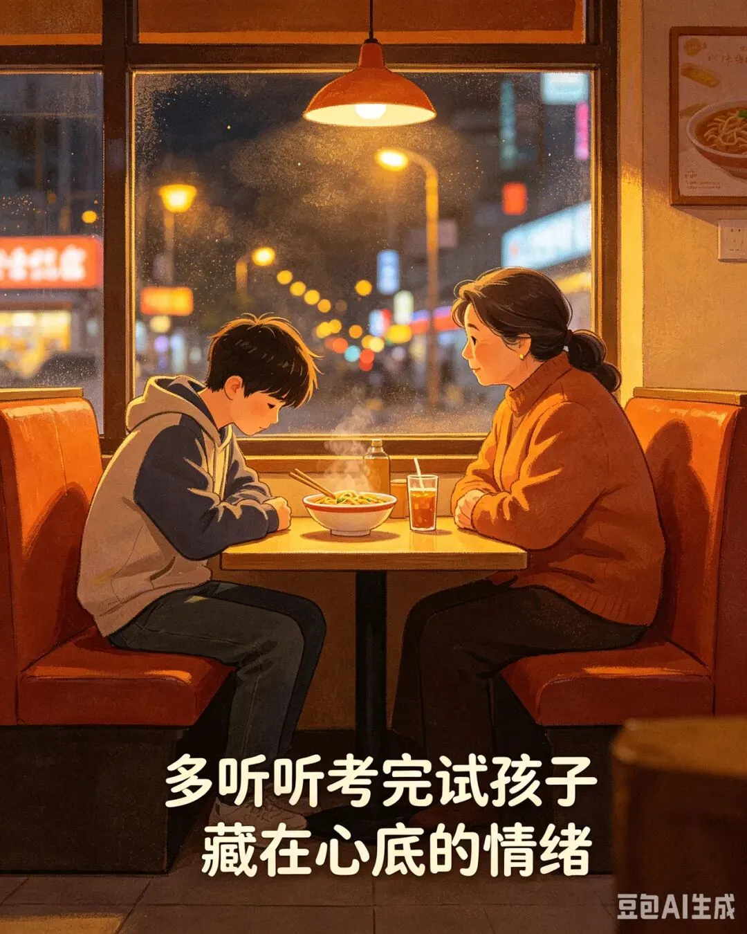 中考结束当天儿子闯祸、沉默落泪:考完试的孩子,耐心倾听孩子的心声!-第3张图片-四季读书网