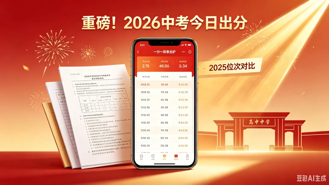 中考 | 一级完中最低控线降10分! 2026昆明中考一分一段表出炉!附2025位次对比-第6张图片-四季读书网