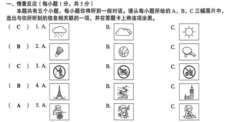 研读真题明方向 聚焦题型促提质——2026年山西省中考英语试题研究(一)-第5张图片-四季读书网 研读真题明方向 聚焦题型促提质——2026年山西省中考英语试题研究(一)-第5张图片-四季读书网