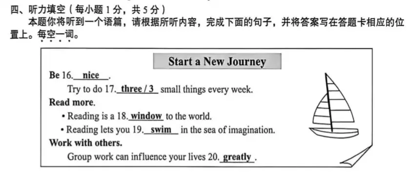 研读真题明方向 聚焦题型促提质——2026年山西省中考英语试题研究(一)-第8张图片-四季读书网 研读真题明方向 聚焦题型促提质——2026年山西省中考英语试题研究(一)-第8张图片-四季读书网