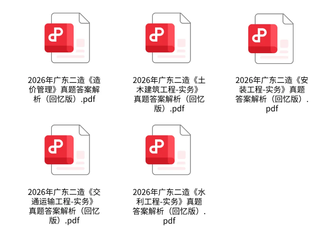 【高清可下载版】二造真题!2026年二级造价工程师考试真题及答案解析-第1张图片-四季读书网