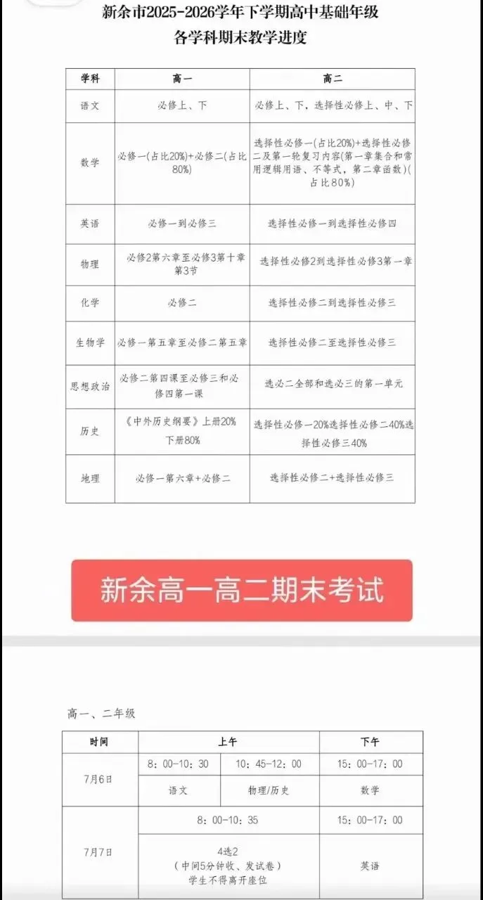 【试卷+解析】7.6江西省新余市高一高二期末全科解析已汇总-第4张图片-四季读书网 【试卷+解析】7.6江西省新余市高一高二期末全科解析已汇总-第4张图片-四季读书网