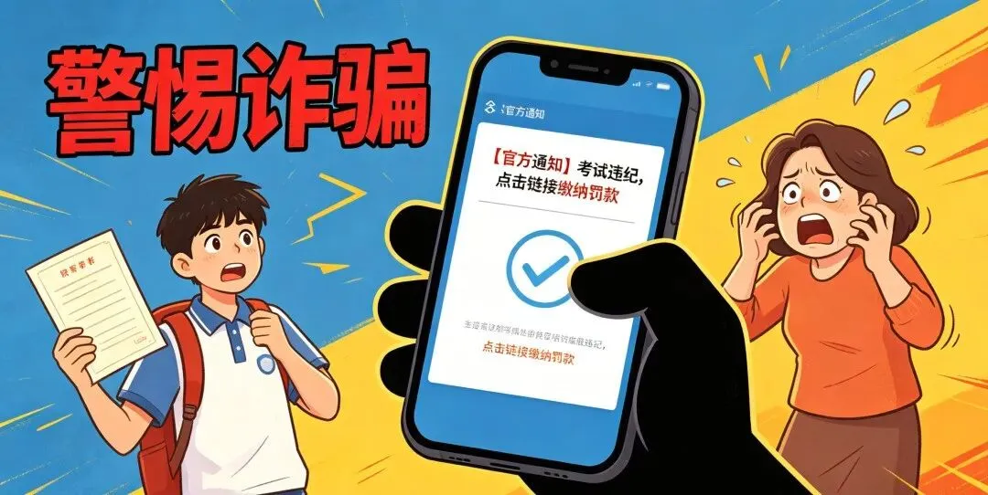 @中考考生 这些诈骗陷阱千万别踩!-第7张图片-四季读书网
