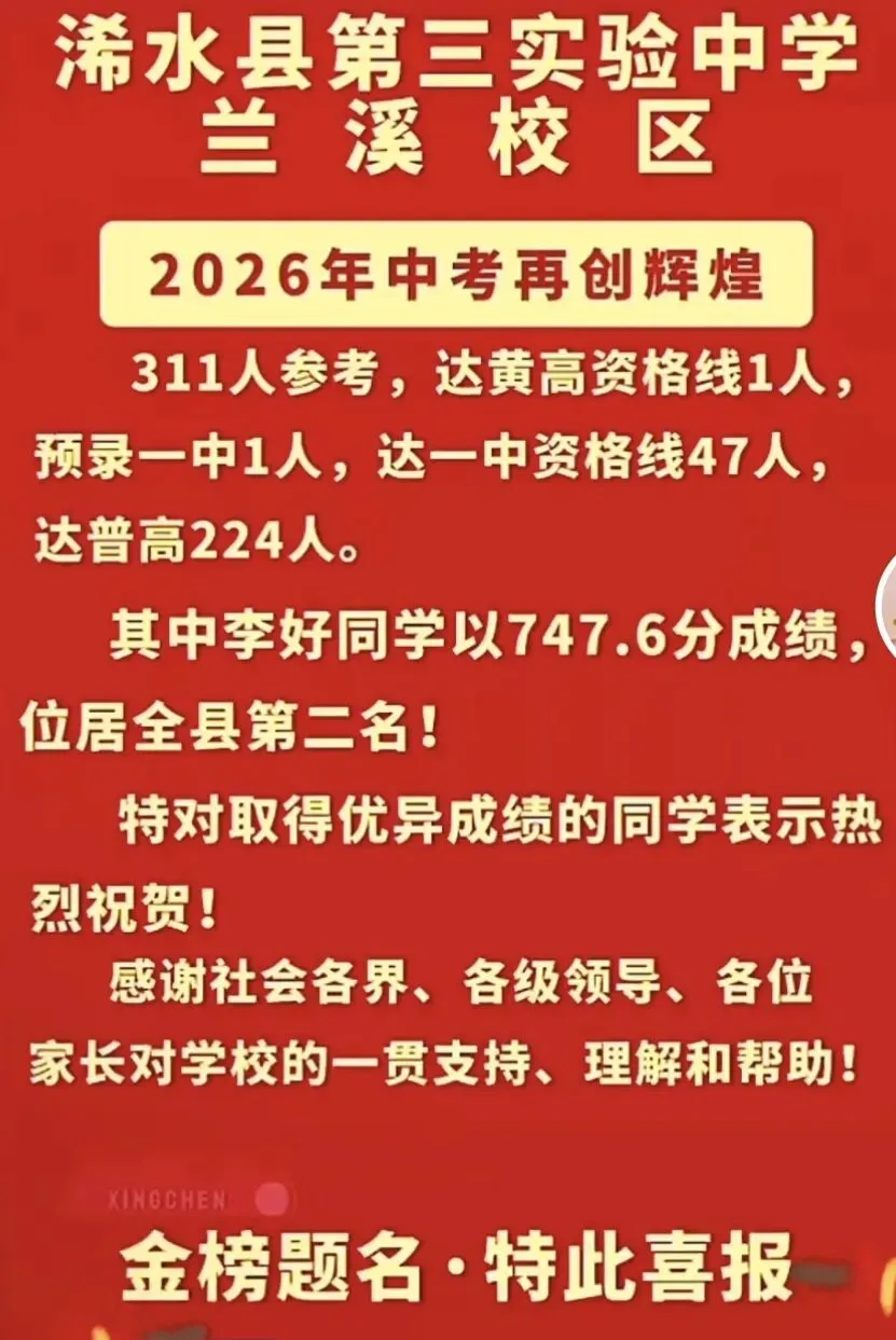 2026浠水中考喜报,续集!-第6张图片-四季读书网 2026浠水中考喜报,续集!-第6张图片-四季读书网