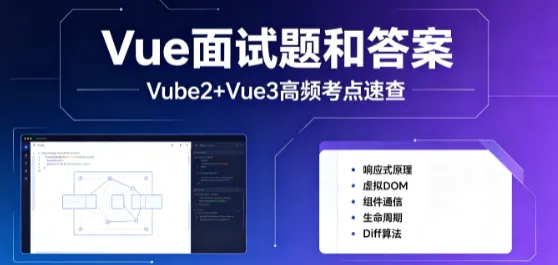 简历写精通 Vue 却频频挂面试?这篇真题救你 offer(一)-第1张图片-四季读书网 简历写精通 Vue 却频频挂面试?这篇真题救你 offer(一)-第1张图片-四季读书网