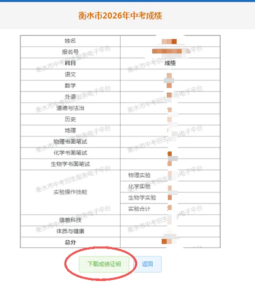 关于开通2026年中考成绩证明线上自助下载服务的通知-第5张图片-四季读书网 关于开通2026年中考成绩证明线上自助下载服务的通知-第5张图片-四季读书网
