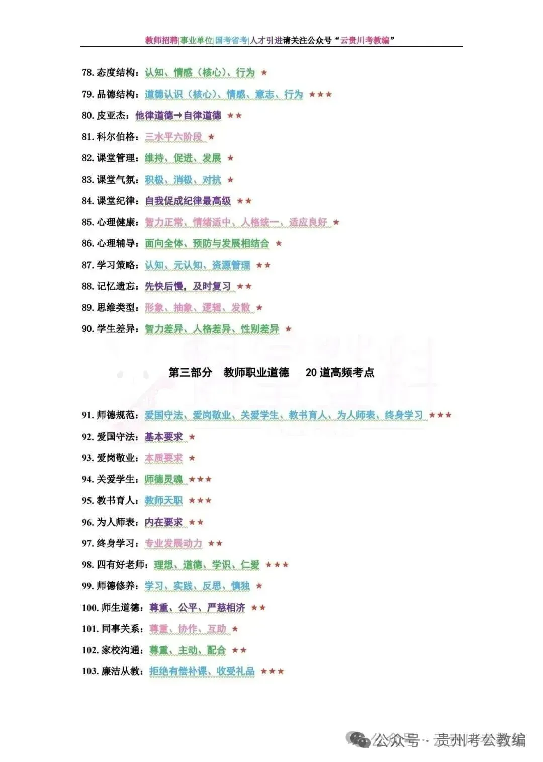 26凯里教师《教综》真题参考+十套全真模拟卷+高频考点笔记+1000刷题!-第15张图片-四季读书网 26凯里教师《教综》真题参考+十套全真模拟卷+高频考点笔记+1000刷题!-第15张图片-四季读书网