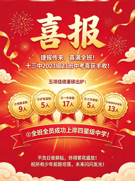 中考喜报第三弹!这些公办初中今年大放异彩!-第7张图片-四季读书网