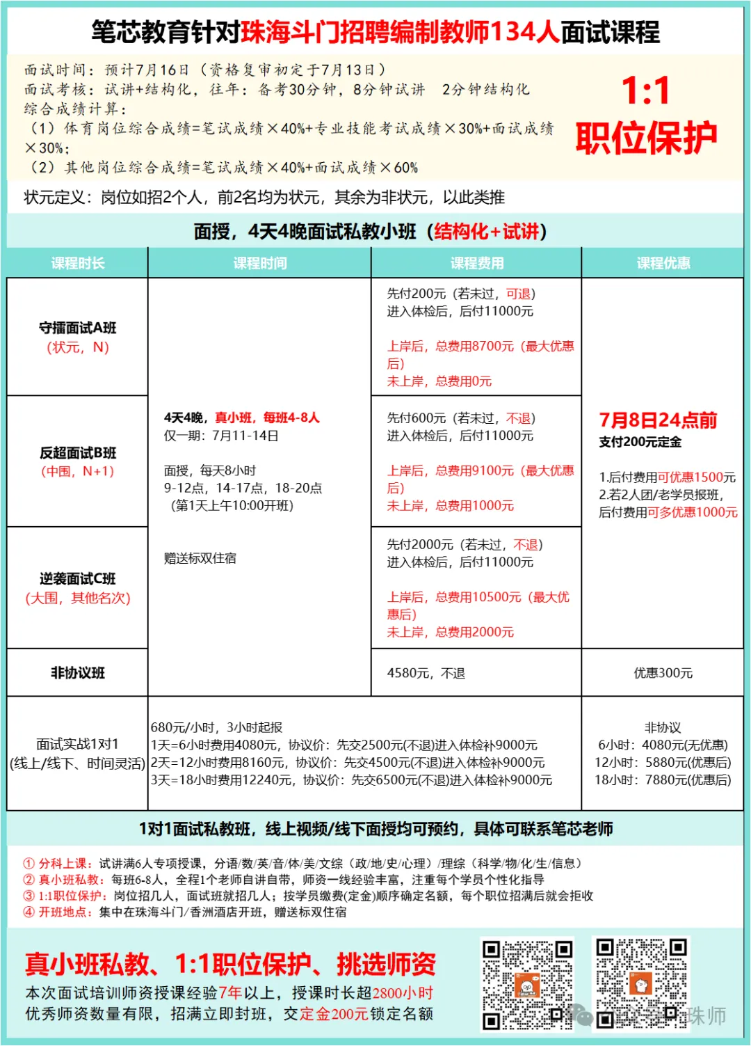 关于珠海斗门教师面试课程及真题!-第8张图片-四季读书网