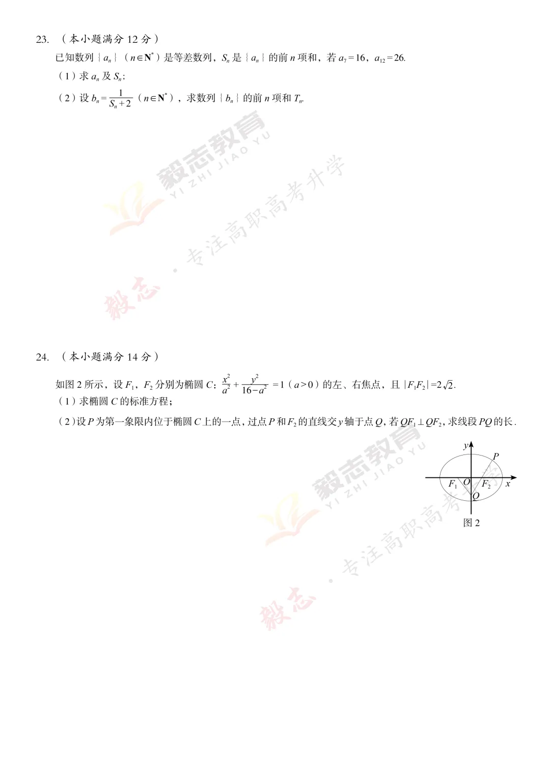 2017年高职高考真题,附加答案解析-第22张图片-四季读书网