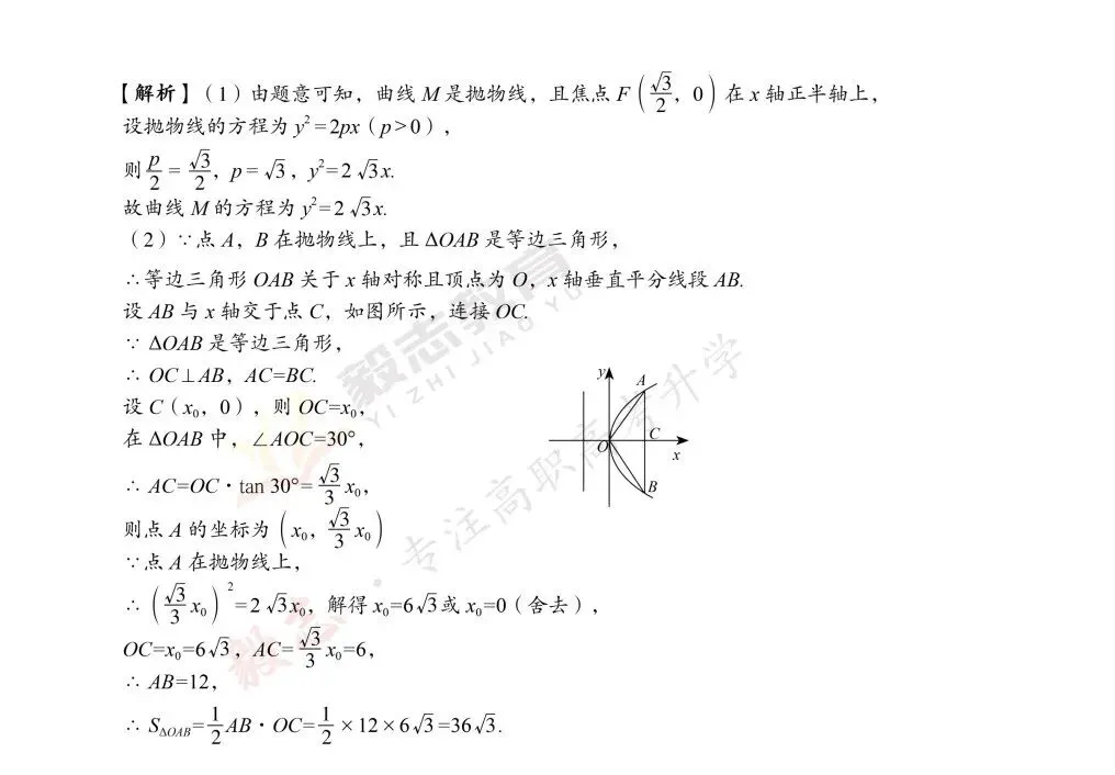 2024年高职高考真题,附加答案解析-第27张图片-四季读书网