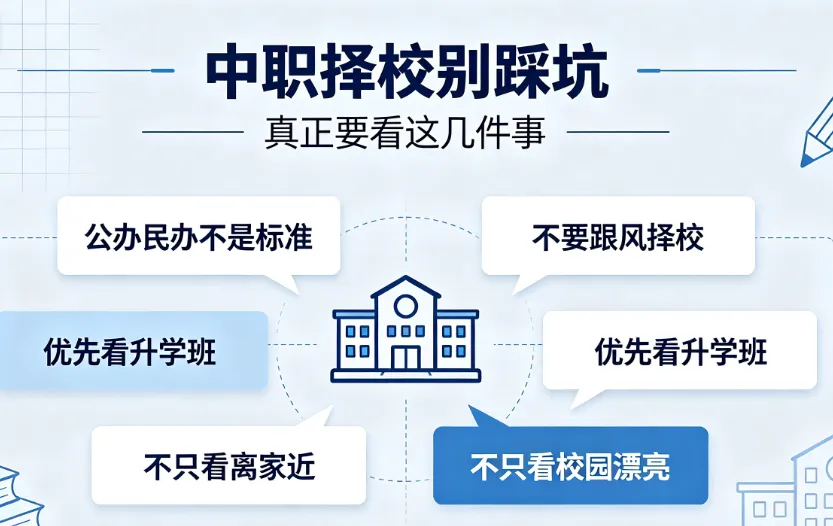 中考志愿规划:中职择校常见五大误区深度解析-第7张图片-四季读书网 中考志愿规划:中职择校常见五大误区深度解析-第7张图片-四季读书网