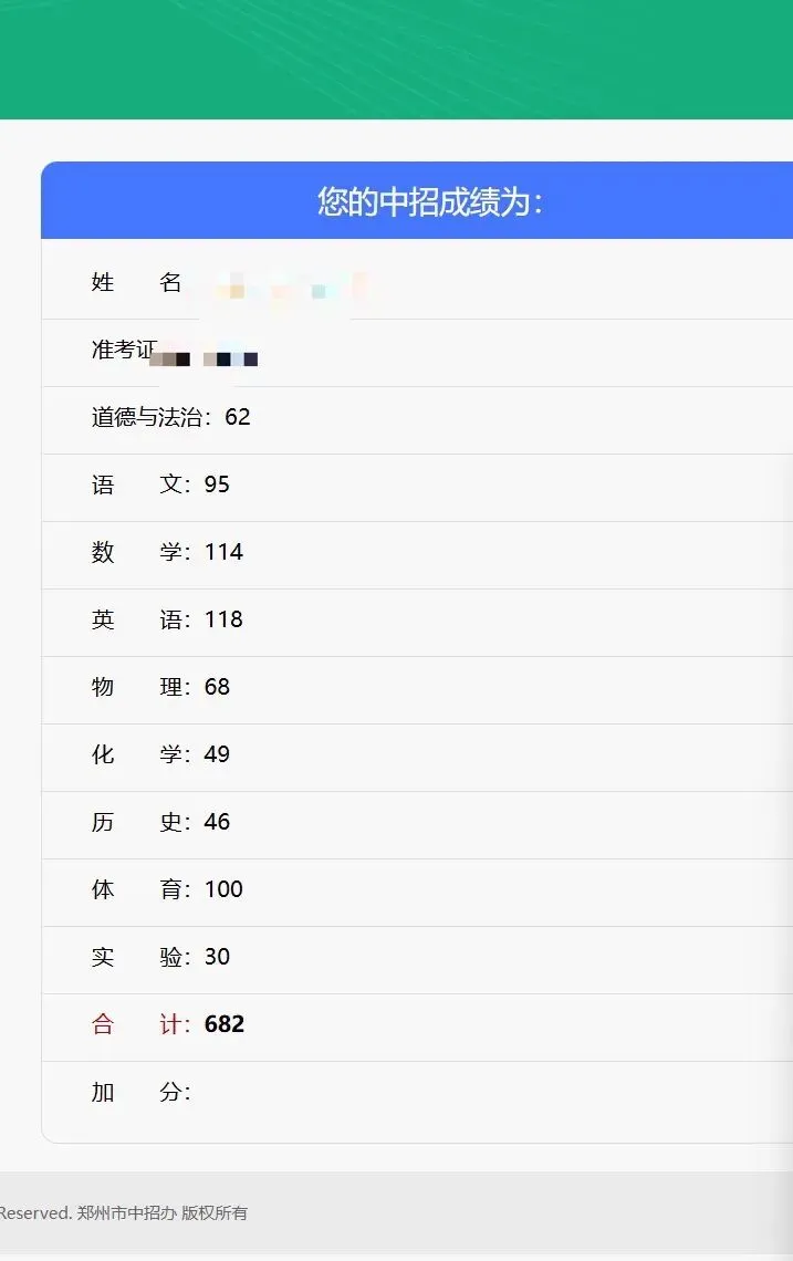 中考682分,上岸了!-第1张图片-四季读书网 中考682分,上岸了!-第1张图片-四季读书网