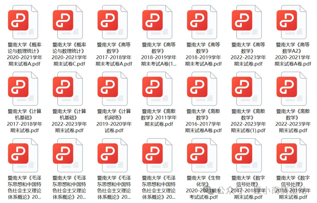 暨南大学期末真题大公开!-第3张图片-四季读书网