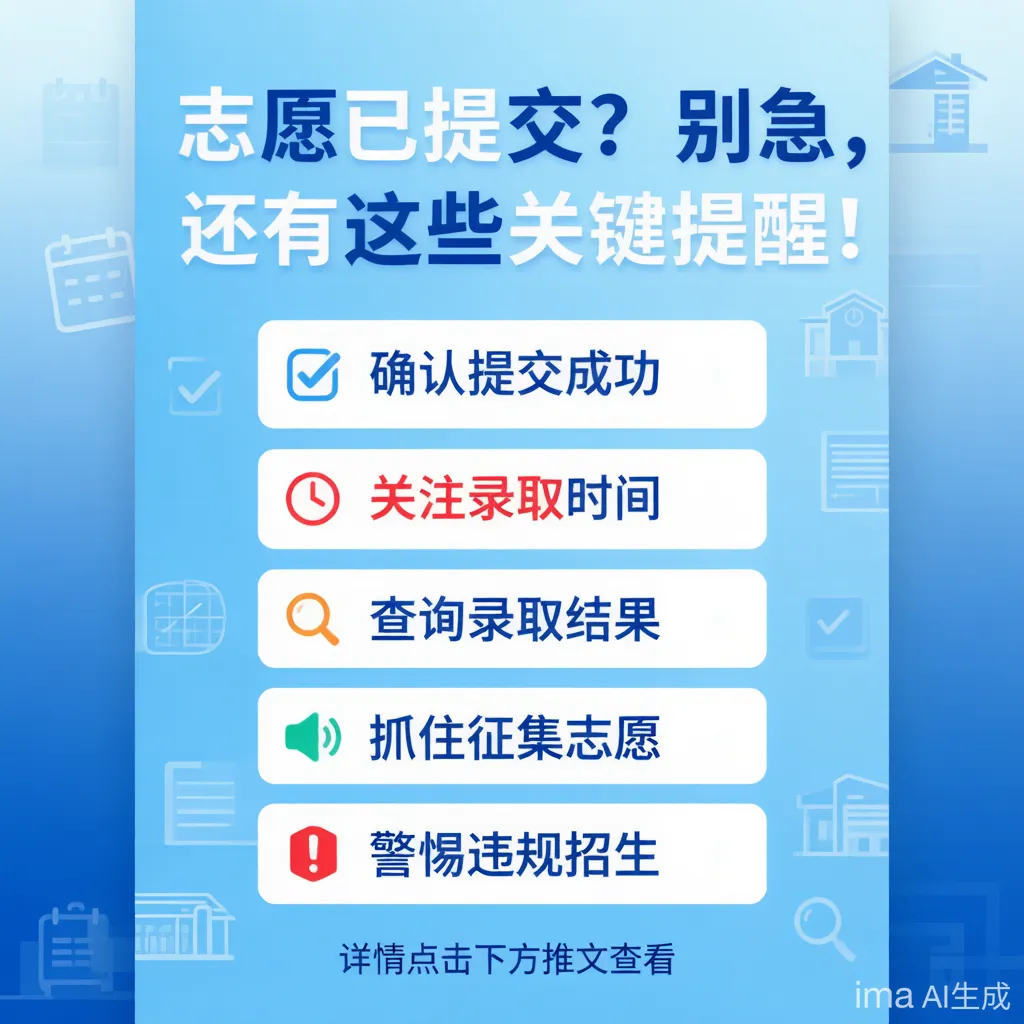【2026邯郸中考】【重要提醒】中考志愿填报结束,这5件事考生和家长一定要知道!-第2张图片-四季读书网 【2026邯郸中考】【重要提醒】中考志愿填报结束,这5件事考生和家长一定要知道!-第2张图片-四季读书网