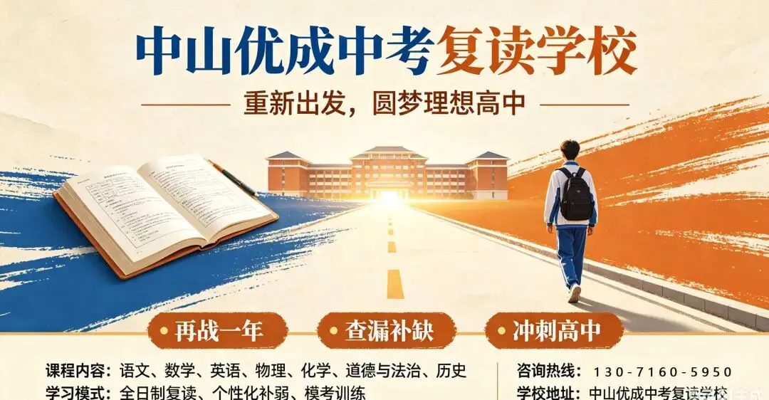 中山中考失利还能重读初三吗?中山优成中考复读学校_收费标准-第2张图片-四季读书网 中山中考失利还能重读初三吗?中山优成中考复读学校_收费标准-第2张图片-四季读书网