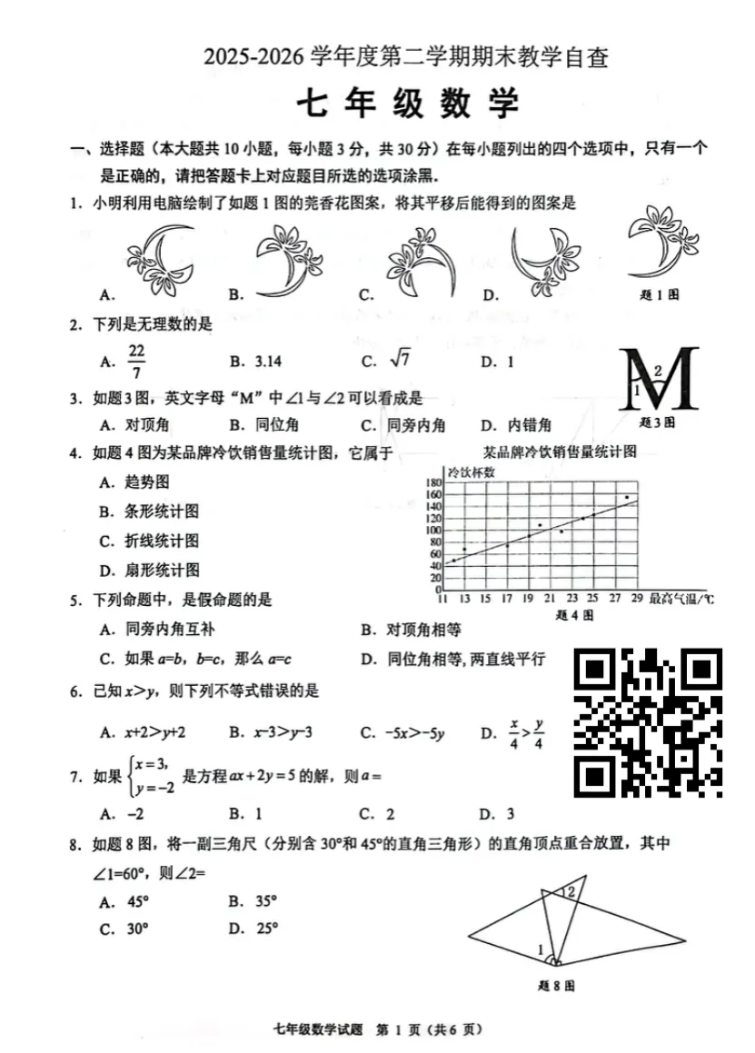 最新汇总!26年东莞期末真题及答案来袭!-第2张图片-四季读书网 最新汇总!26年东莞期末真题及答案来袭!-第2张图片-四季读书网