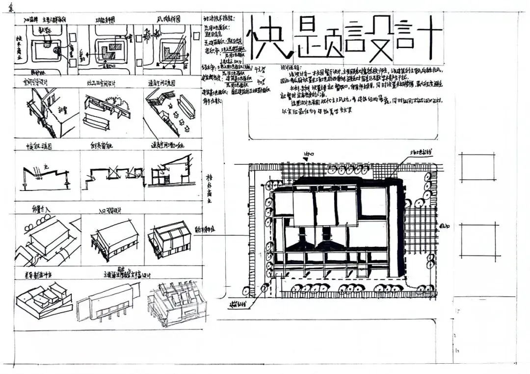 在禾图的一天能学到什么?吃透完整快题真题逻辑,拆解平面功能布局,大量练习建筑轴测图表达技巧!禾图郑州校区第四、第五天学习成果展示-第29张图片-四季读书网 在禾图的一天能学到什么?吃透完整快题真题逻辑,拆解平面功能布局,大量练习建筑轴测图表达技巧!禾图郑州校区第四、第五天学习成果展示-第29张图片-四季读书网