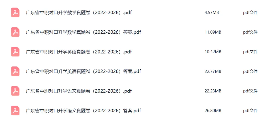 【今日更新】广东省中职职教高考真题!-第1张图片-四季读书网 【今日更新】广东省中职职教高考真题!-第1张图片-四季读书网