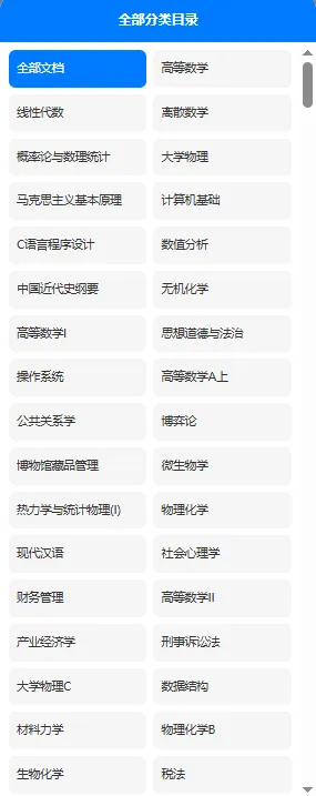 复旦大学历年期末试卷真题来啦~免费获取-第3张图片-四季读书网