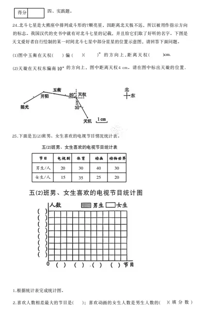 沈阳各区小学期末试卷(三)-第4张图片-四季读书网 沈阳各区小学期末试卷(三)-第4张图片-四季读书网