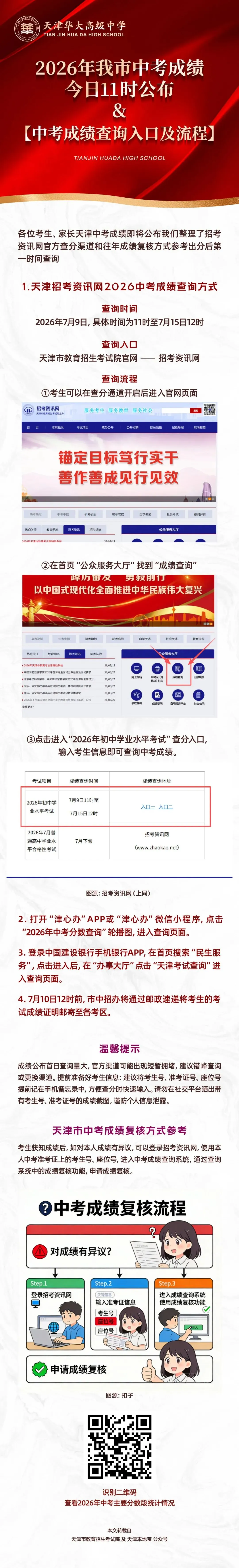 2026年中考成绩查询入口及流程-第2张图片-四季读书网