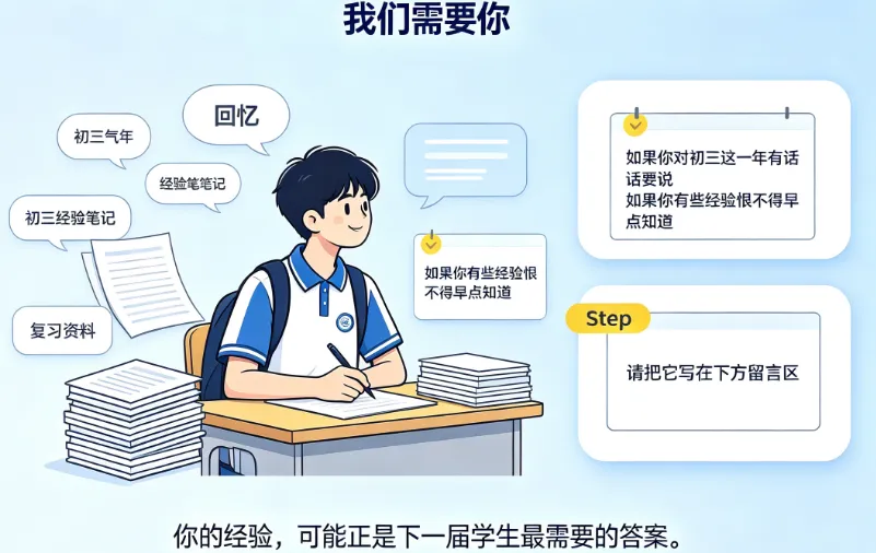 给准初三的100个忠告|中考过来人请留步,你的经验值百万-第10张图片-四季读书网