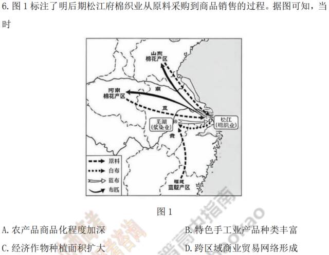 高考真题 | 拆解2026山西高考历史真题(陕晋青宁卷)【1】选择题1-6-第8张图片-四季读书网