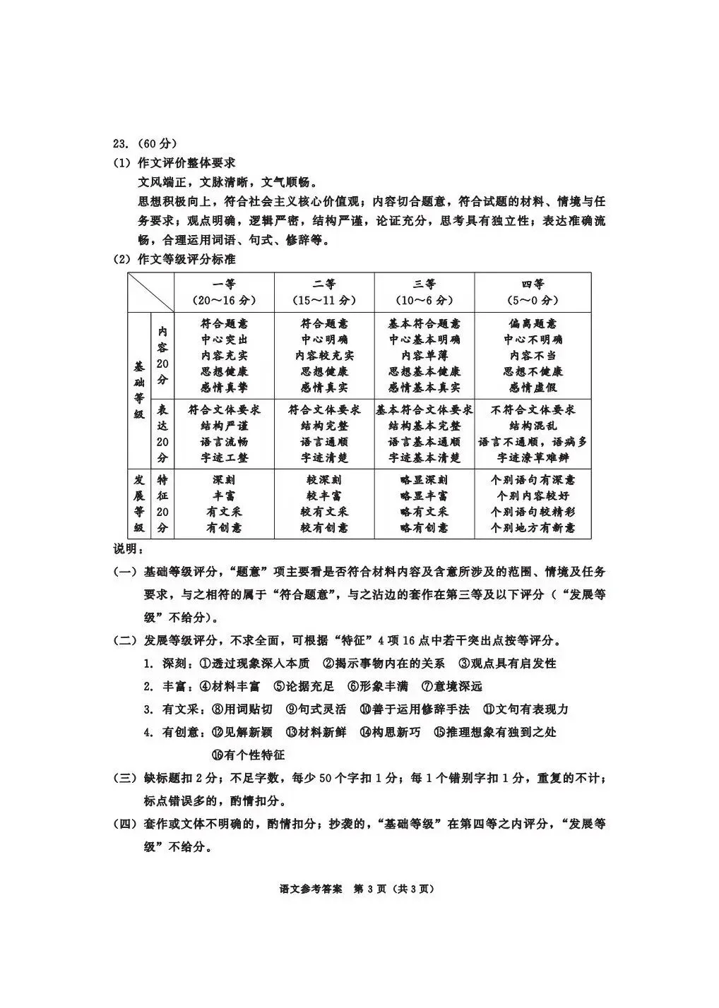 成都2027届零诊考试,九科试卷及参考答案!-第14张图片-四季读书网 成都2027届零诊考试,九科试卷及参考答案!-第14张图片-四季读书网