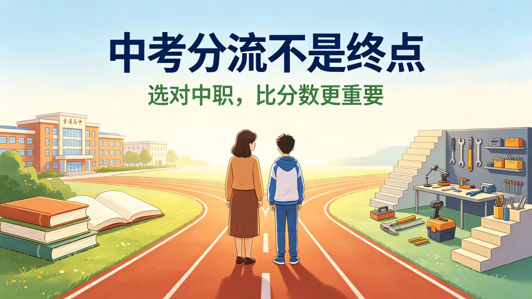 中考后,分高的去了普高,分低的进了中职——但接下来这一步,比分数更重要-第1张图片-四季读书网