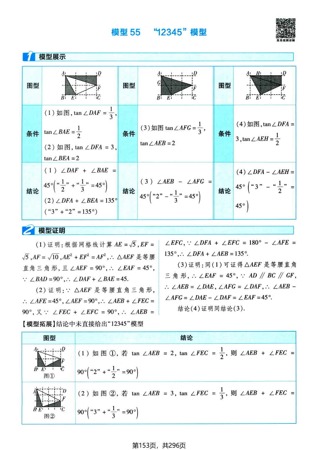 中考数学110个大招——相似三角形专题-第35张图片-四季读书网