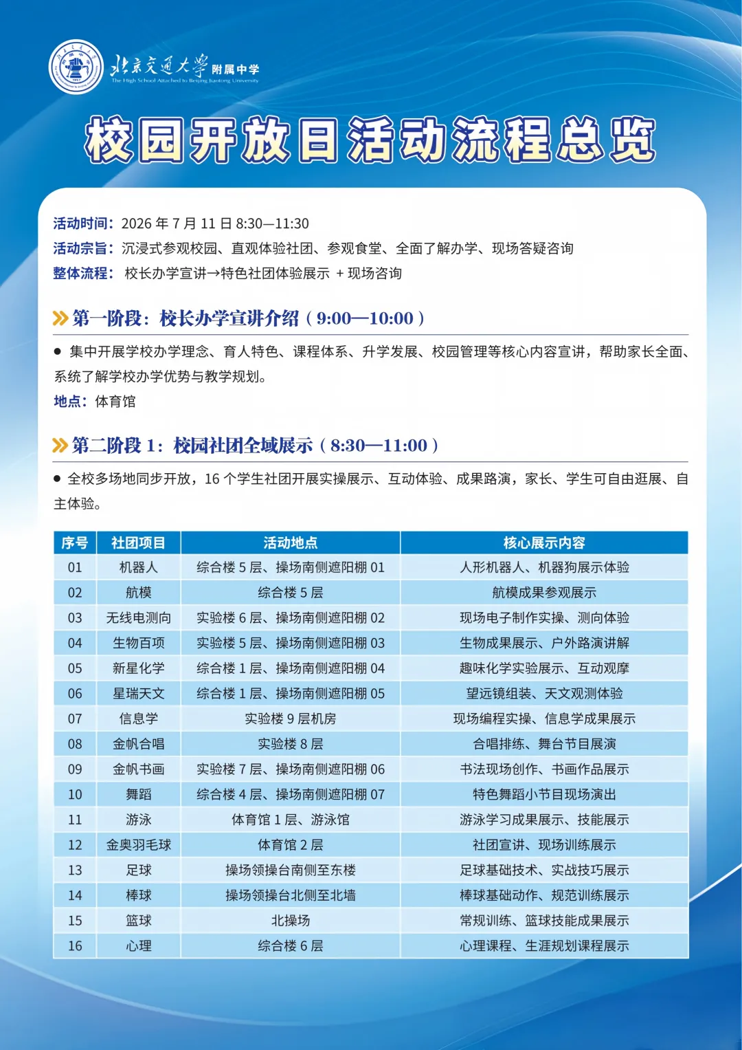 中考出分还能签约吗?附本周20多所高中校园开放日信息!-第14张图片-四季读书网 中考出分还能签约吗?附本周20多所高中校园开放日信息!-第14张图片-四季读书网