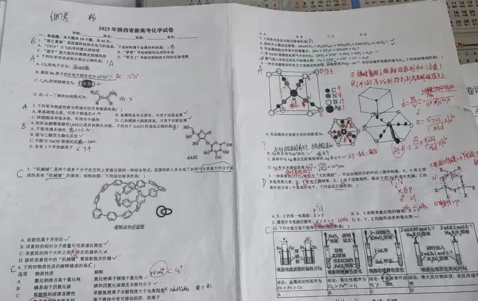 精研真题明方向 原创命题提质效——渭南高级中学举办2026年高考试题研讨会暨原创命题大赛-第12张图片-四季读书网 精研真题明方向 原创命题提质效——渭南高级中学举办2026年高考试题研讨会暨原创命题大赛-第12张图片-四季读书网