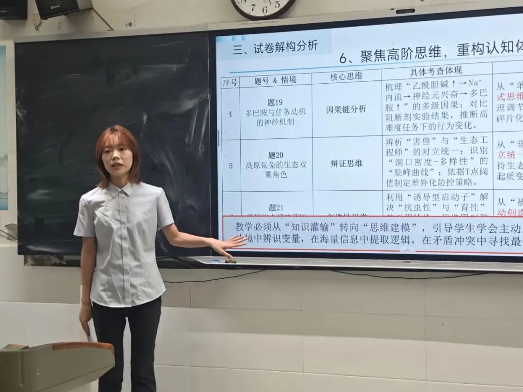 精研真题明方向 原创命题提质效——渭南高级中学举办2026年高考试题研讨会暨原创命题大赛-第32张图片-四季读书网 精研真题明方向 原创命题提质效——渭南高级中学举办2026年高考试题研讨会暨原创命题大赛-第32张图片-四季读书网