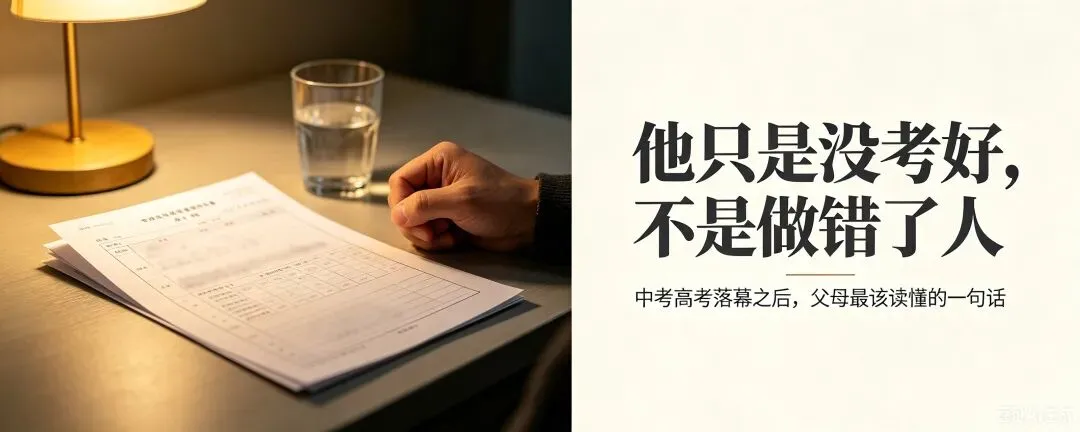 中考高考后:承认孩子平凡,才是最高级的清醒-第4张图片-四季读书网