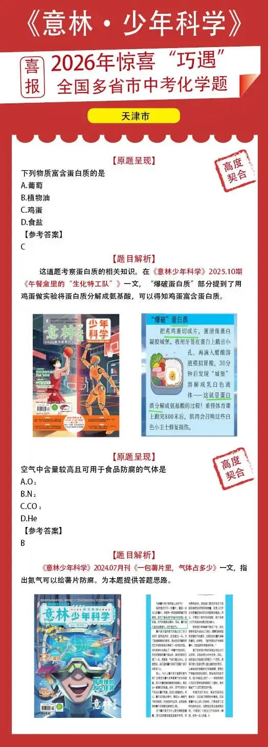 化学方程式记不住?快来翻看杂志解锁中考化学“撞衫”密码-第4张图片-四季读书网 化学方程式记不住?快来翻看杂志解锁中考化学“撞衫”密码-第4张图片-四季读书网